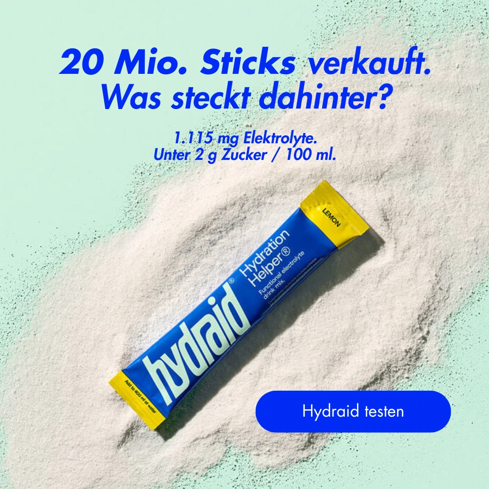 Hydraid Anzeige mit Verkaufszahl und Produktfakten