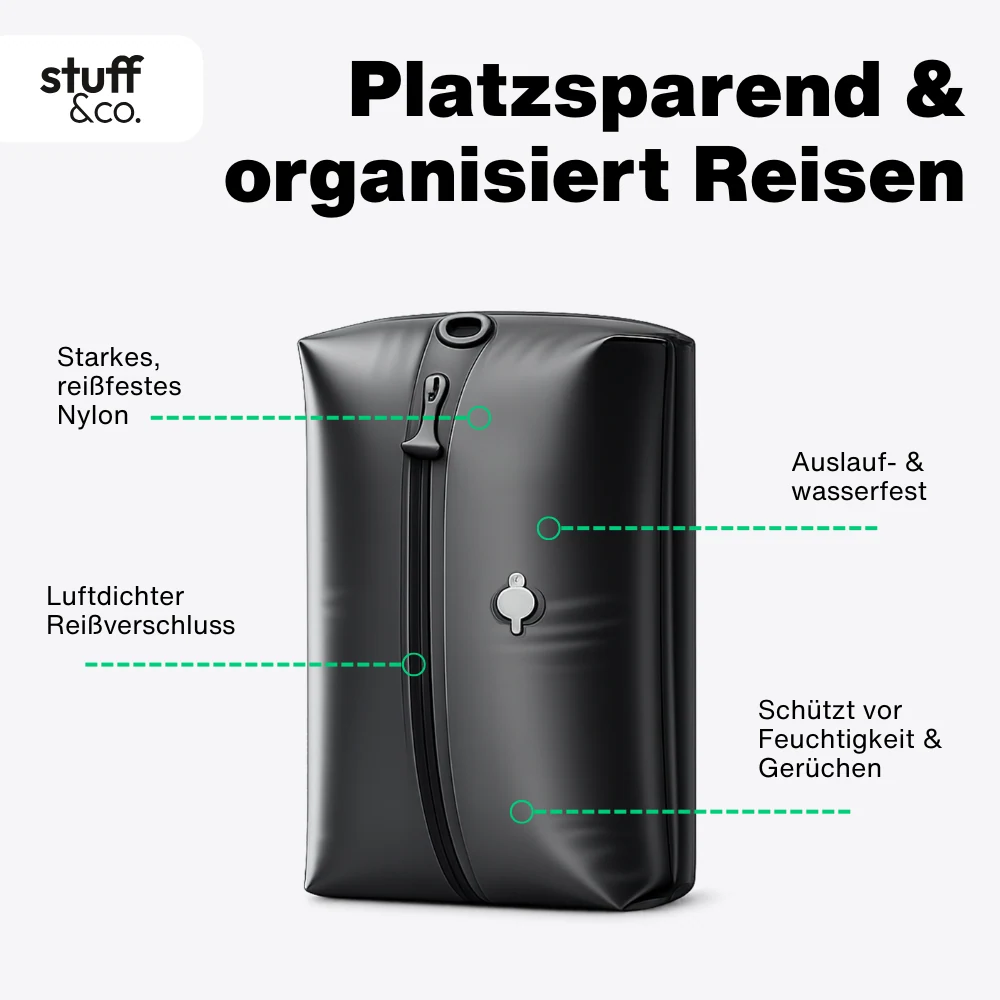 Produktdetails des stuff und co Kompressionsbeutels
